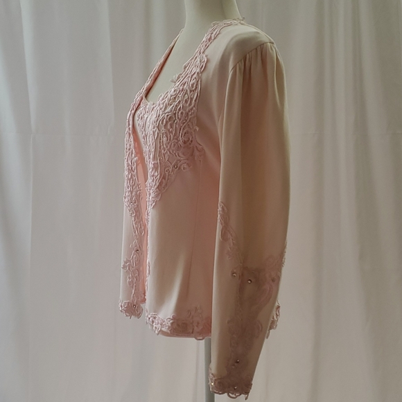 VINTAGE ALACHKA WOMEN'S 2PC TOP SIZE S - Picture 4 of 16